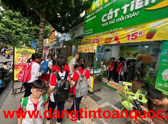 SANG NHƯỢNG  QUÁN TRÀ BÍ ĐAO CÁT TIÊN - 181 XUÂN THUỶ vào tiếp quản là có doanh thu ngay, không cần 