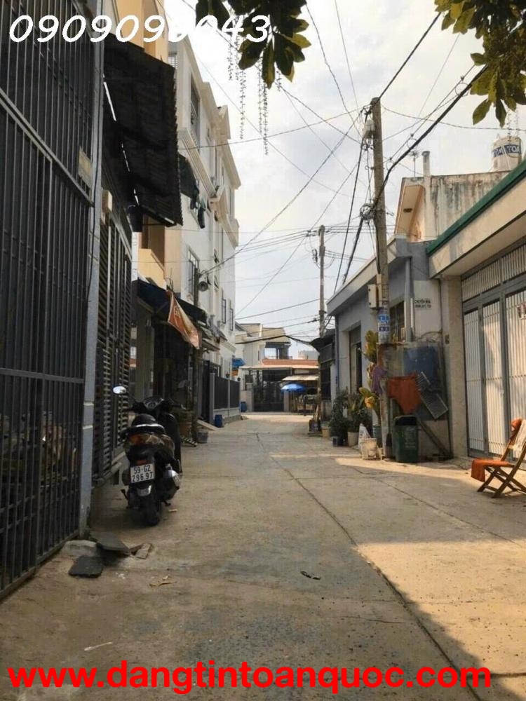 ????NHÀ GIÁP GÒ VẤP – LÊ VĂN KHƯƠNG HXH, ĐẬU CỬA