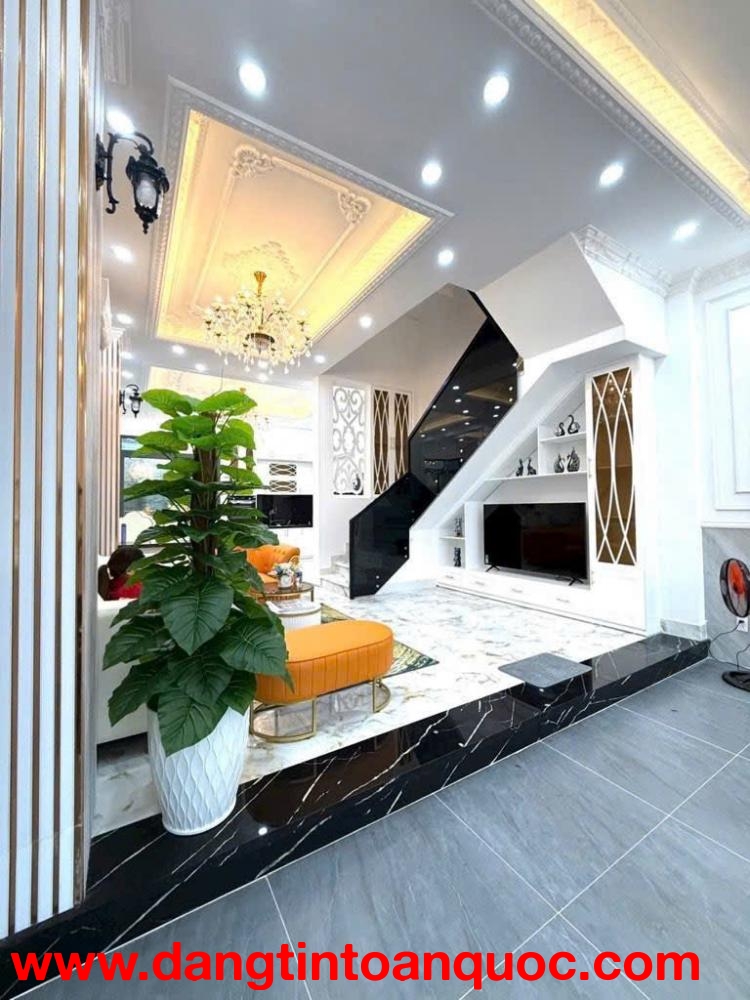 Siêu Phẩm Biệt Thự Phố Tân Cổ Điển .Mặt Tiền Đường Nhựa 9M - KDC VẠN PHÚC AN - Đào Tông Nguyên - Nhà