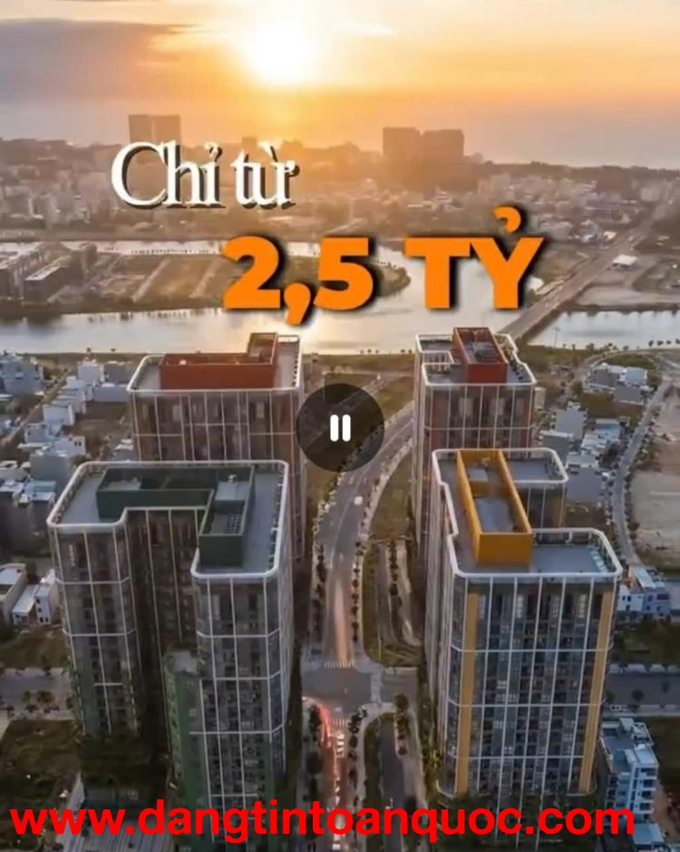 CHỈ TỪ 2.5 TỶ CÓ NGĂN CĂN HỘ CỰC ĐẸP NGAY TTTP ĐÀ NẴNG. LH NGAY 0931919728