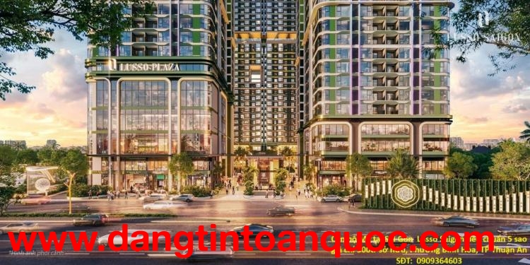 Căn hộ Mỹ tại Sài Gòn  Lusso Saigon tiêu chuẩn 5 sao giá chỉ 300tr sở hữu, Phường Bình Hòa, TP Thuận