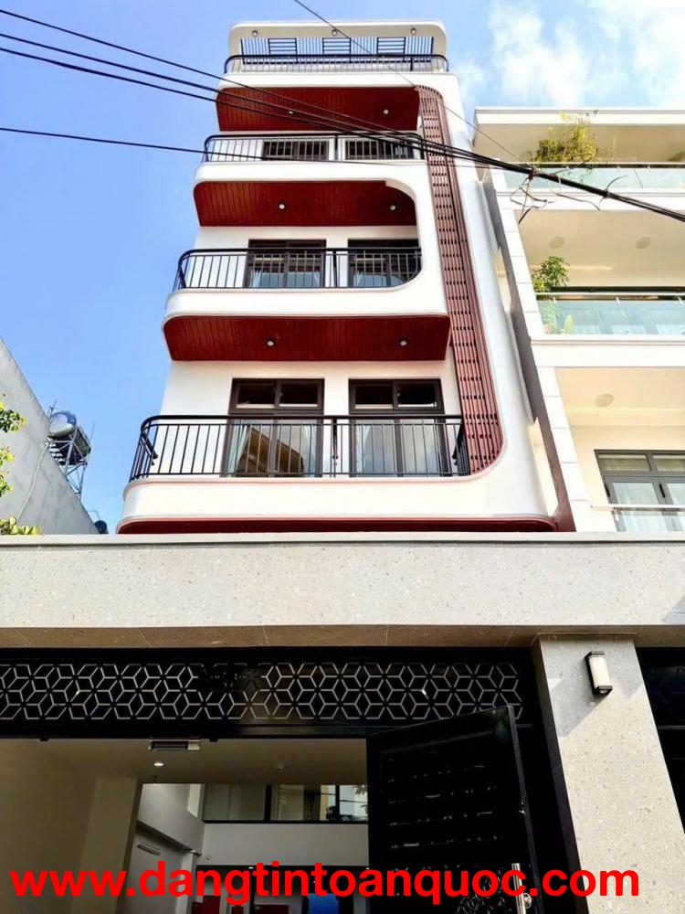 Bán Nhà 6 Tầng - 17 CHDV cao cấp - hẻm 5m Bùi Quang Là, 5,2x22m, HĐT 60 tr, chỉ 18,6 Tỷ.