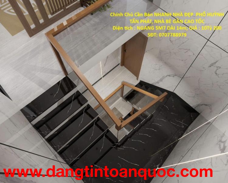 Chính Chủ Cần Bán NHANH NHÀ ĐẸP  PHỐ HUỲNH TẤN PHÁT, NHÀ BÈ GẦN CAO TỐC