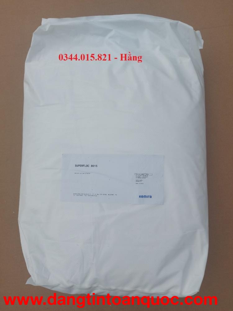 Siêu lắng tụ Polymer Anion, Superfloc, lắng tụ các chất lơ lửng, xử lý nước