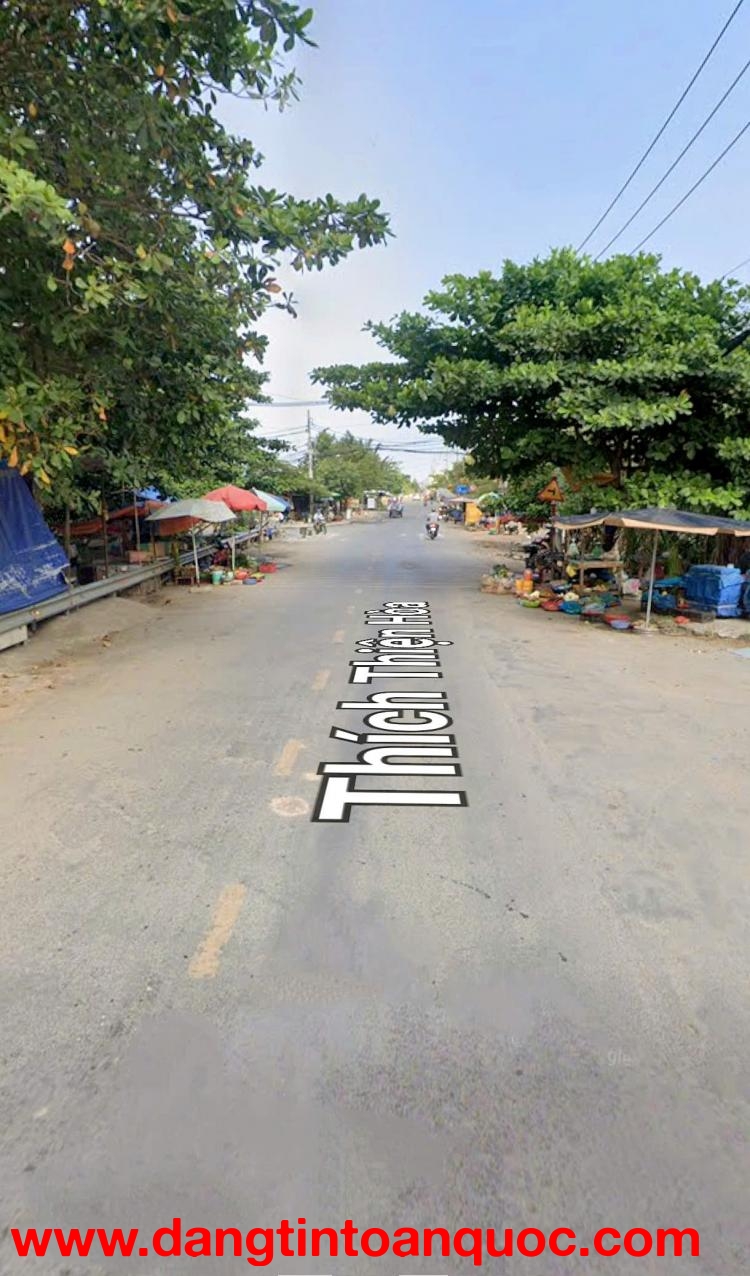 CẦN BÁN 357M2 CÓ 2 CĂN NHÀ CẤP 4 MT ĐƯỜNG THÍCH THIỆN HÒA