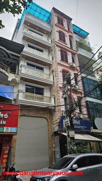 Cho thuê nhà mới kính koong, có thang máy,hợp làm văn phòng tại số 8 ngõ 19 Kim Đồng