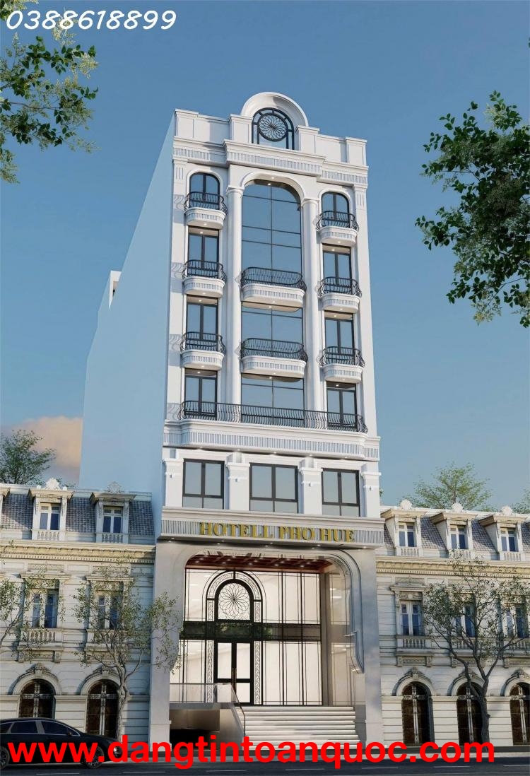 ???? BÁN TOÀ KHÁCH SẠN MẶT PHỐ HUẾ - HAI BÀ TRƯNG - 386M2 - 11 TẦNG - MT 10M - GIÁ 520 TỶ