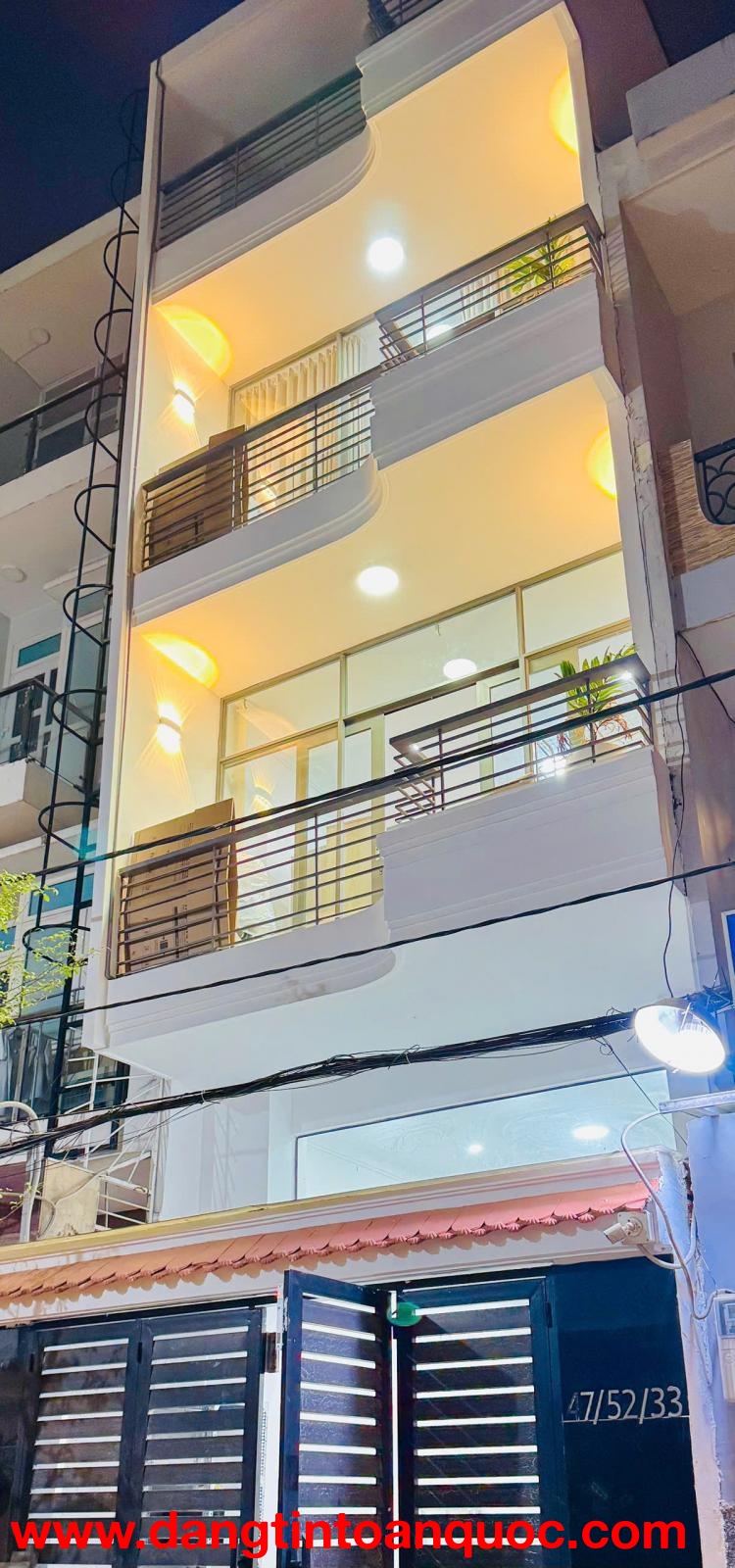 Bán nhà Bình Thạnh, HXH Nơ Trang Long, mặt tiền xuyên tâm, 6.5x21, HDT 80tr, 21.9 tỷ