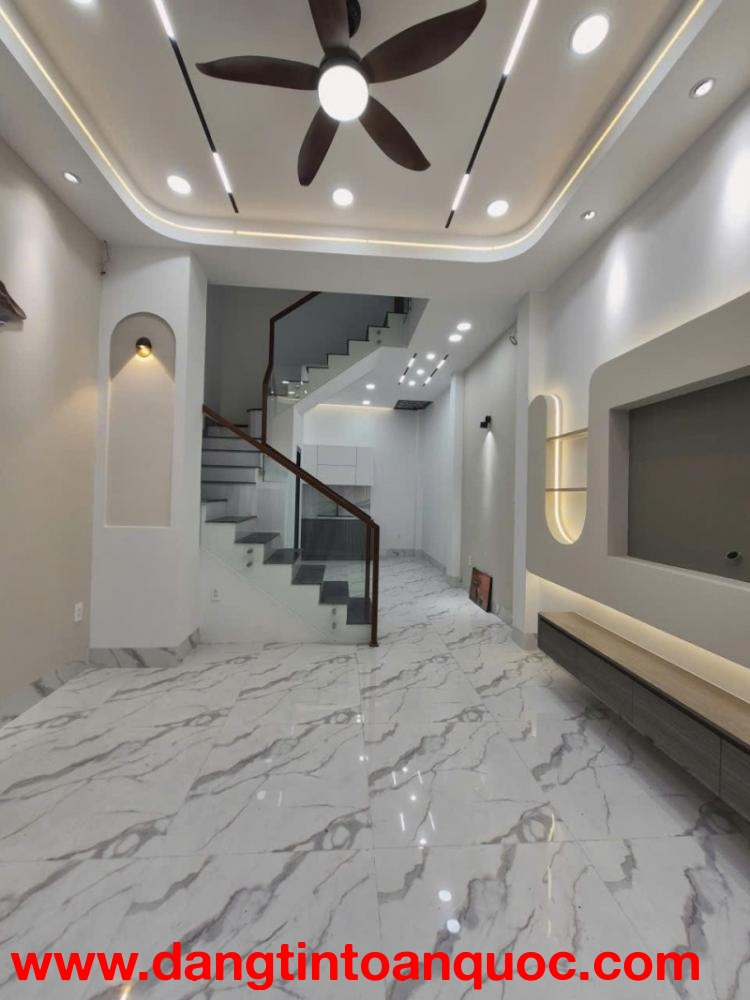 NHÀ MỚI ĐẸP – 4 PHÒNG NGỦ – Ở NGAY – GẦN CITYLAND GÒ VẤP