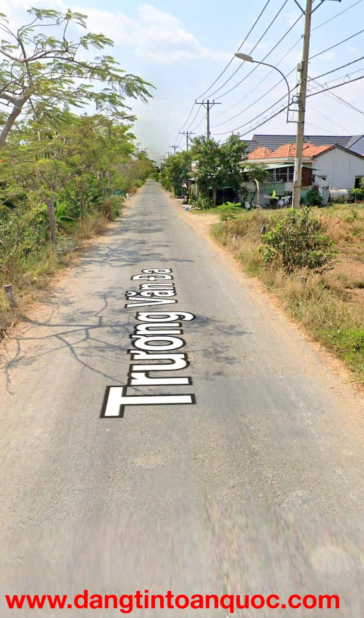 CẦN BÁN 1922M2 ĐẤT VƯỜN MT ĐƯỜNG TRƯƠNG VĂN ĐA