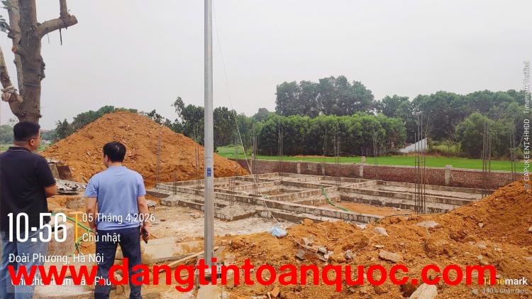 106m đất nền Hòa Lạc, chỉ tính tiền 86m, tặng miễn phí 20m 
Lô góc - trục chính - gần QL21