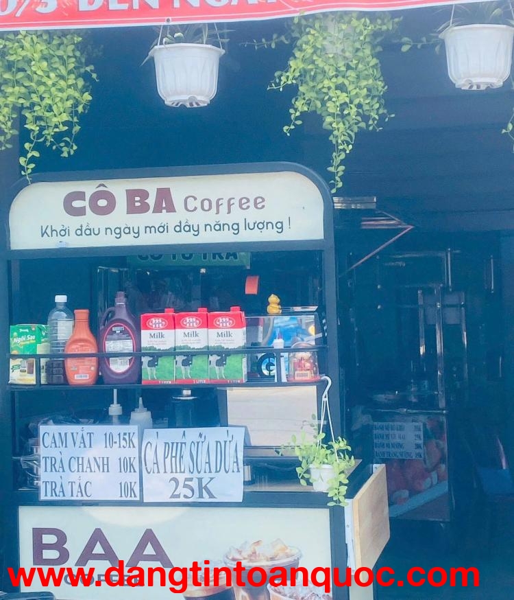 CHÍNH CHỦ SANG NHƯỢNG QUÁN TRÀ SỮA CAFE TẠI ĐƯỜNG TRỊNH THỊ MIẾNG, HÓC MÔN, HỒ CHÍ MIN