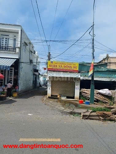 CHO THUÊ MẶT BẰNG GÓC 2 MẶT TIỀN - ĐƯỜNG DHT32 - PHƯỜNG TÂN HƯNG -  Q.12