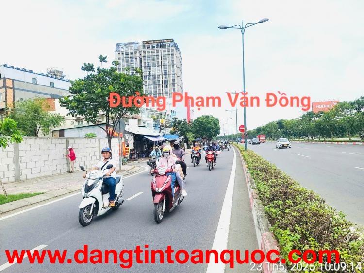 Bán Lô Đất 3 MT  Đường PHẠM VĂN ĐỒNG Phường Hiệp Bình Chánh Tp THỦ ĐỨC