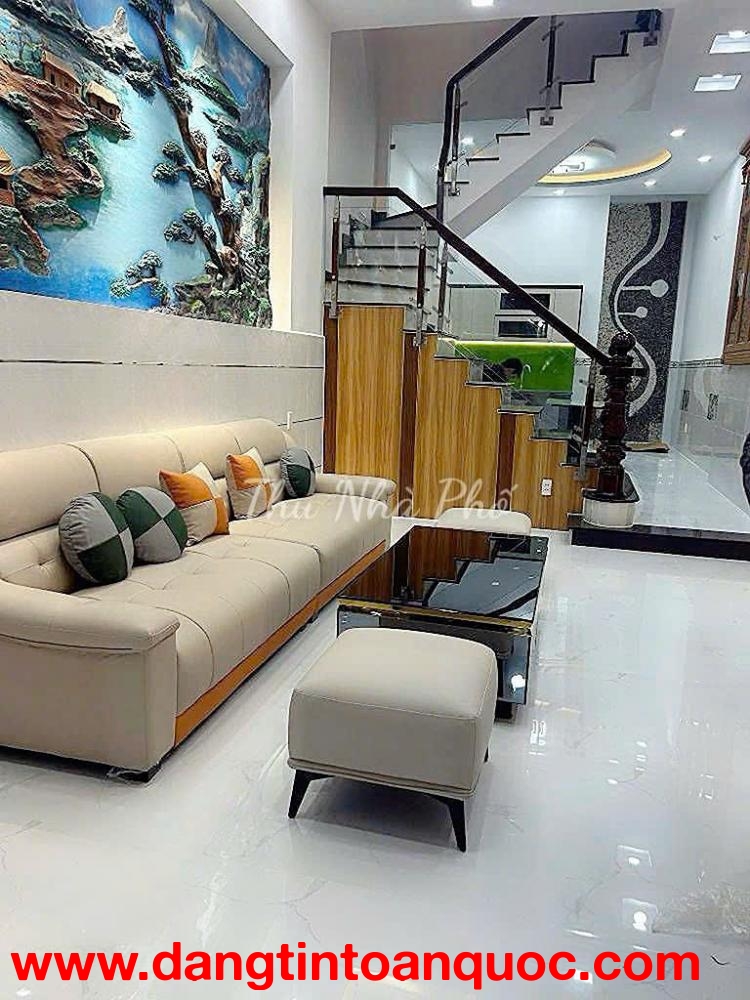 NHÀ ĐẸP KHU PHÂN LÔ ĐỒNG BỘ CAO TẦNG - HXH THÔNG- SỔ A4- 4 PN- HƠN 6 TỶ