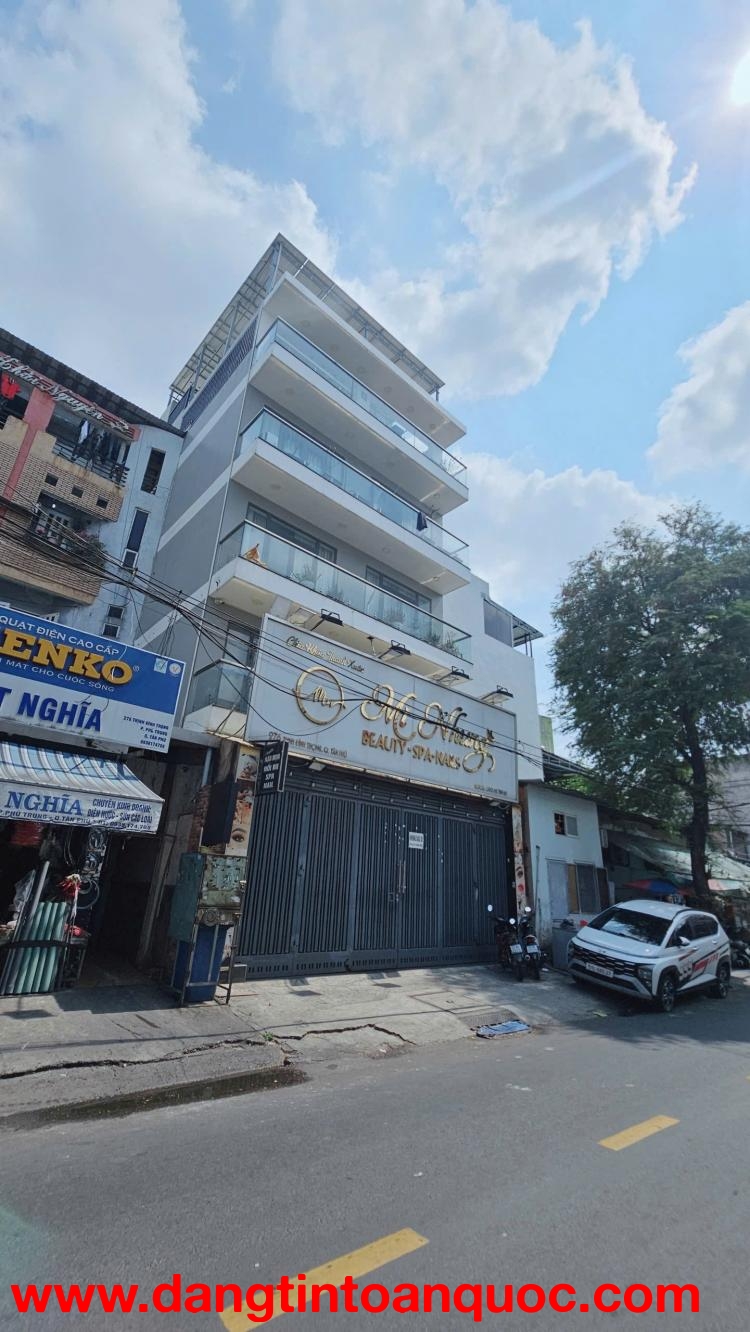 BIỆT THỰ MẶT TIỀN 276 TRỊNH ĐÌNH TRỌNG – 5 TẦNG THANG MÁY – 800M² SỬ DỤNG – CHỈ 42 TỶ