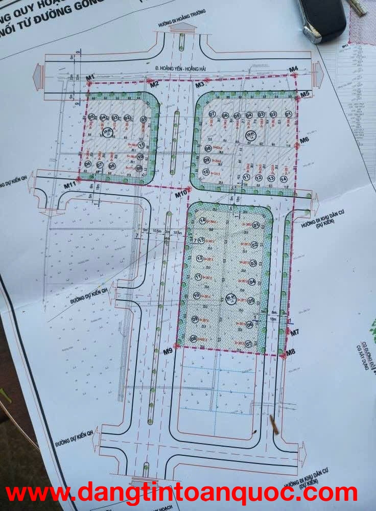 HOT HOT–CHÍNH CHỦ CẦN BÁN GẤP LÔ ĐẤT ĐẸP TẠI Hoằng Hải cũ Nay là Hoằng Tiến, Hoằng Hóa, Thanh Hóa