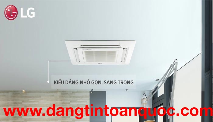 Điều hòa âm trần LG Inverter 4 hướng giảm lãng phí điện năng, làm lạnh nhanh