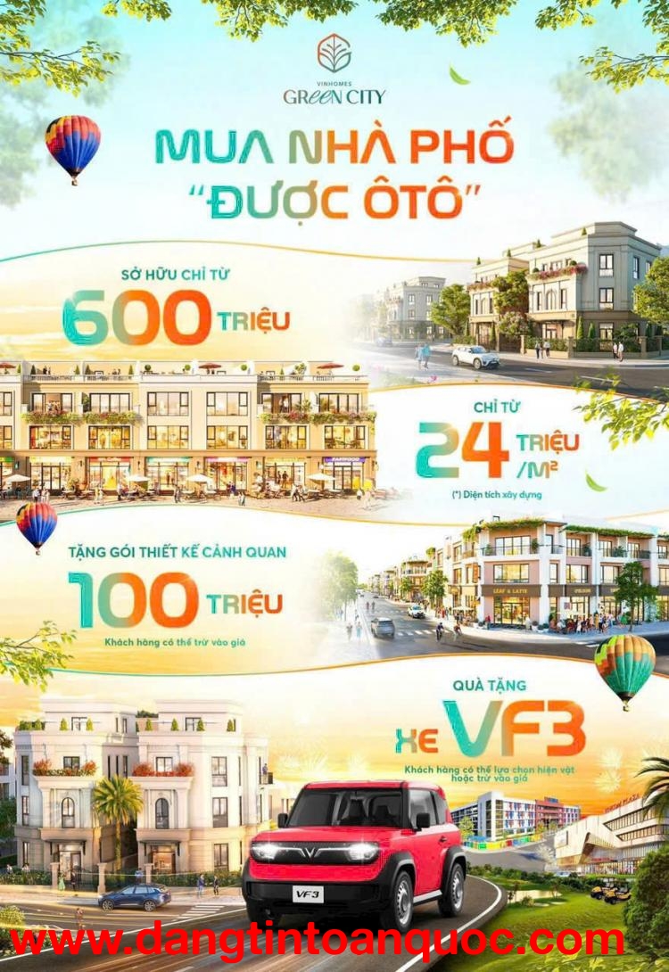 1 CĂN – 3 GIÁ TRỊ – VÀO TIỀN NHẸ NHƯ CHUNG CƯ
???? Liền kề 75m² – trung tâm THE FOREST
???? Giá chỉ: