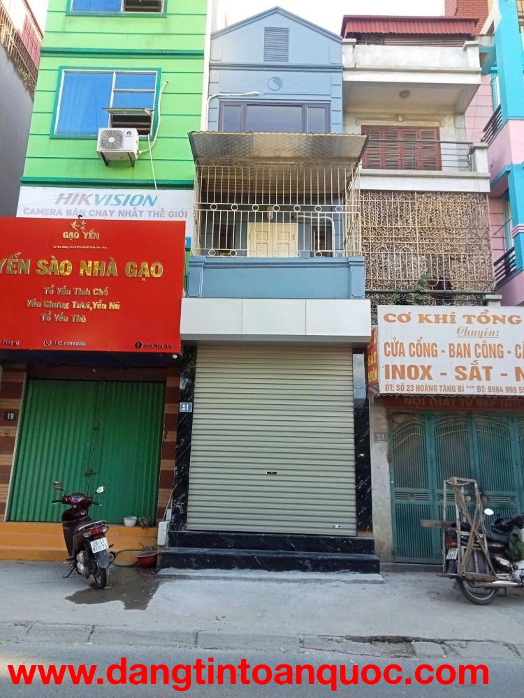 CHO THUÊ LÂU DÀI NHÀ NGUYÊN CĂN 4 TẦNG – 2 MẶT ĐƯỜNG SỐ 21 HOÀNG TĂNG BÍ, MẶT SAU SỐ 18 ĐƯỜNG TÂN XU