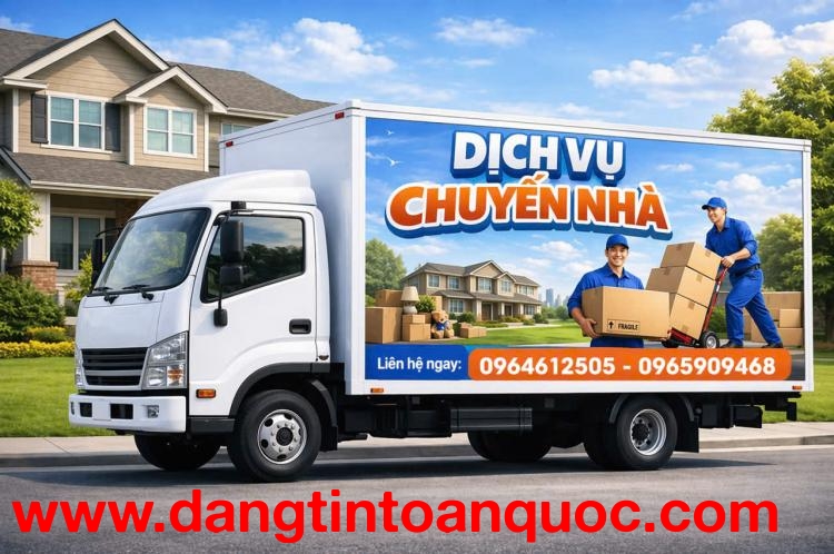 CHUYÊN DỊCH VỤ CHUYỂN NHÀ TRỌN GÓI HÀ NỘI – NHANH, GIÁ RẺ, UY TÍN Tại P.Vĩnh Hưng, TP. Hà Nội