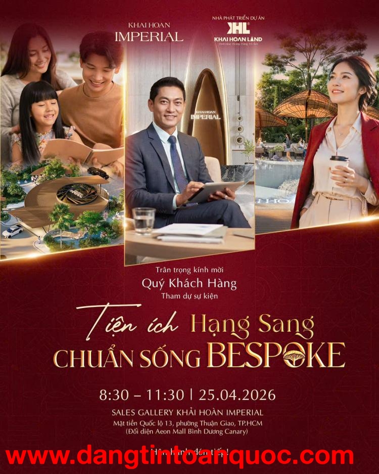 Khải Hoàn Imperial - Biểu tượng căn hộ TPHCM mới