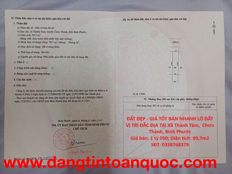 ĐẤT ĐẸP- GIÁ TỐT CHÍNH CHỦ BÁN NHANH LÔ ĐẤT VỊ TRÍ ĐẮC ĐỊA tại An Dương, TP Hải Phòng