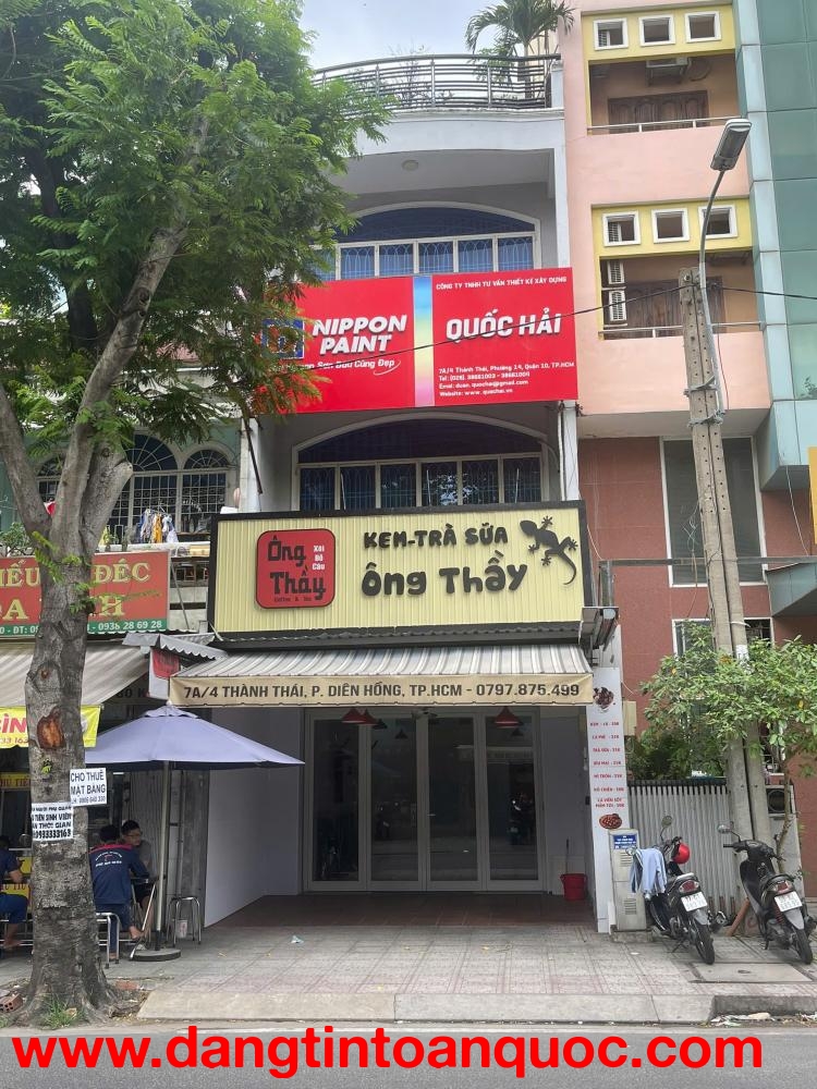 Chính chủ cho thuê mặt bằng làm văn phòng công ty, MBKD  tại trung tâm Quận 10 - TP HCM