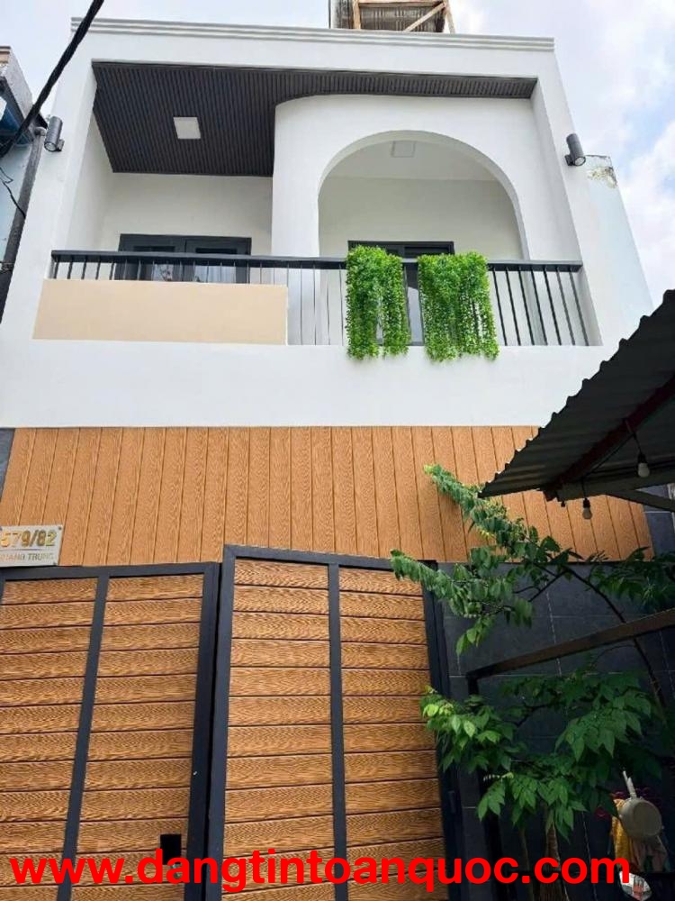 NHÀ MỚI 2 TẦNG, NGAY QUANG TRUNG MỘT TRỤC THÔNG, GÒ VẤP, 37M2-CHỈ 3.95 tỷ