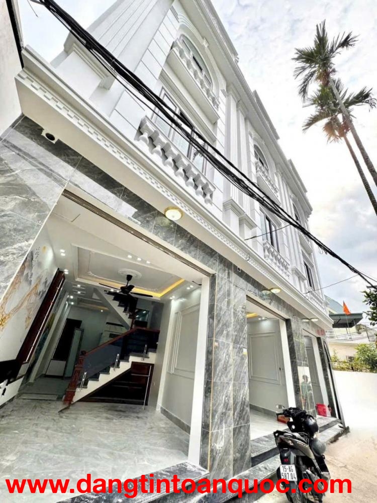 ⭐⭐Nhà đẹp – Ngô Gia Tự - Đằng Lâm - 40m 4 tầng - Mới tinh - ngõ nông