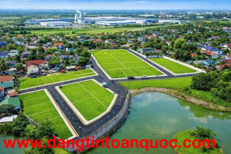 Suất ngoại giao lô đất nền view hồ Đồng Trạng