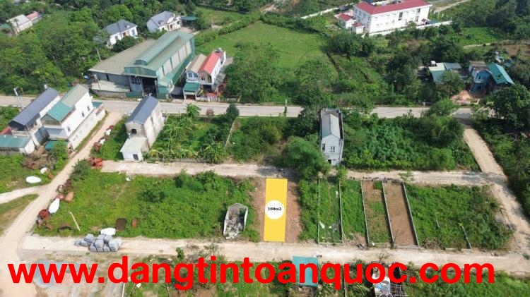 HIẾM – LÔ 2 MẶT TIỀN TĐC TẠI HÒA LẠC 100,3m² – GIÁ ĐẦU TƯ CHỈ NHỈNH 3TY