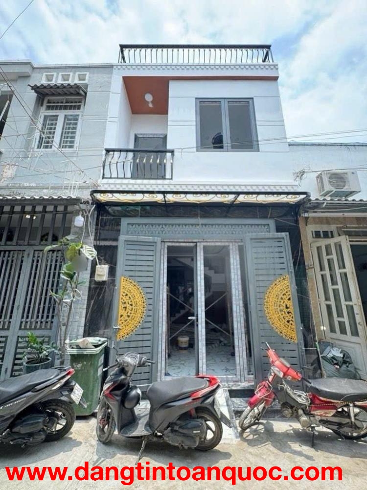 Nhà gần Chợ GÒ XOÀI - HXH - 4x12m - giáp Tân Phú, sát mặt tiền - 4.9 tỷ (tl)