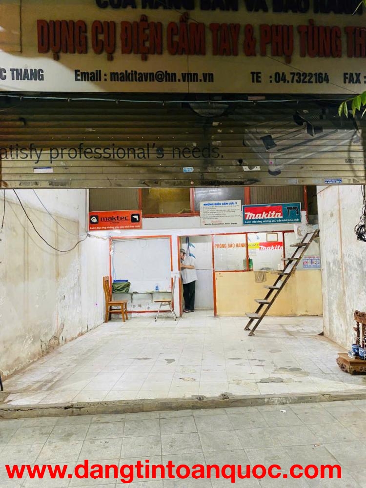 CHO THUÊ CỬA HÀNG – SỐ 5 TÔN ĐỨC THẮNG, ĐỐNG ĐA, HÀ NỘI GIÁ 21 TRIỆU