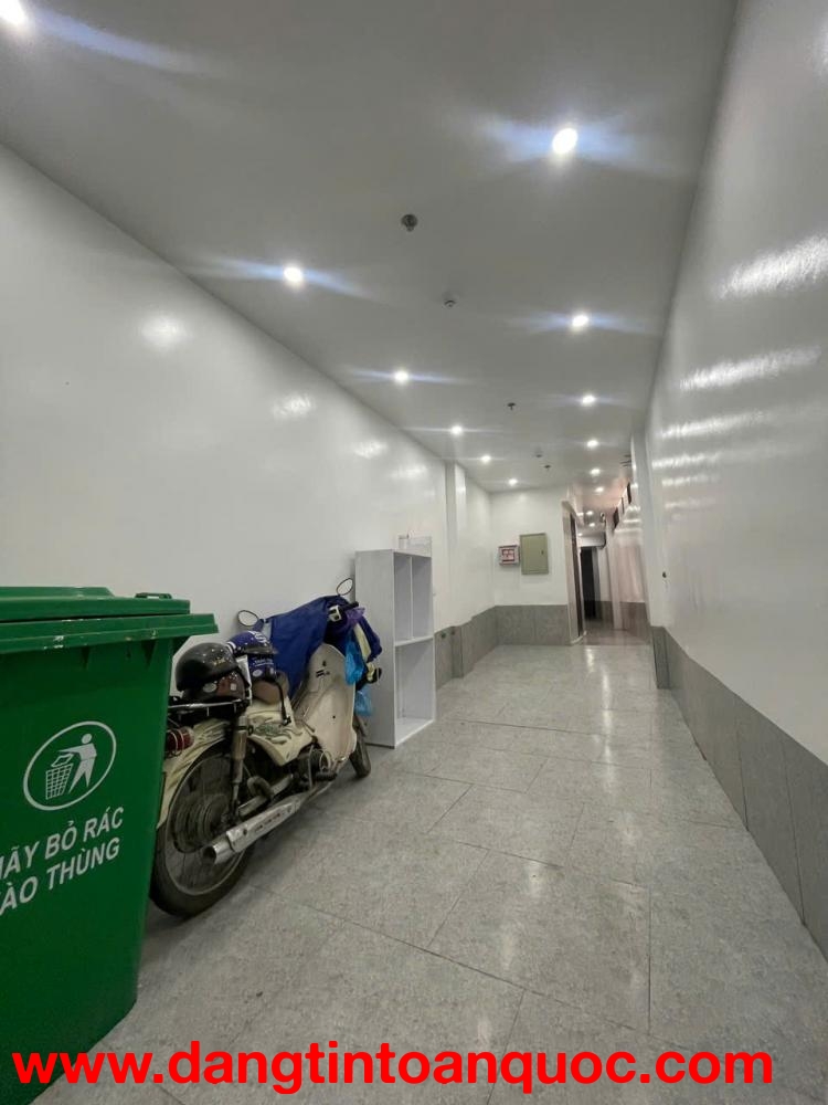 Nhà phố Hoàng Mai, mớii hoàn thiện,oto đỗ cửa  77m x 6 tầng, thang máy, Tổng 11 phòng, vừa cho thuê 