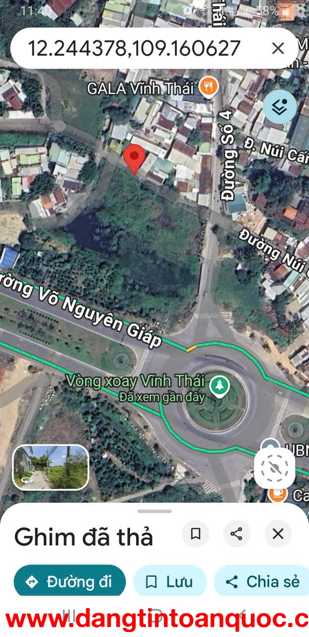 BÁN ĐẤT TRUNG TÂM NGAY VÒNG XOAY VÕ NGUYÊN GIÁP, TẶNG DÃY TRỌ CÓ THU NHẬP ỔN ĐỊNH