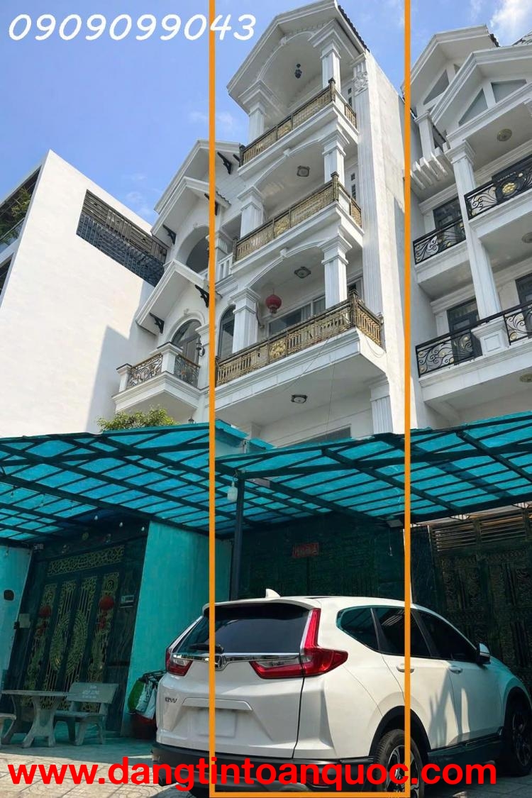 ???????? NHÀ 4 TẦNG – HẺM 12M NGUYỄN THỊ BÚP, Q12 ????