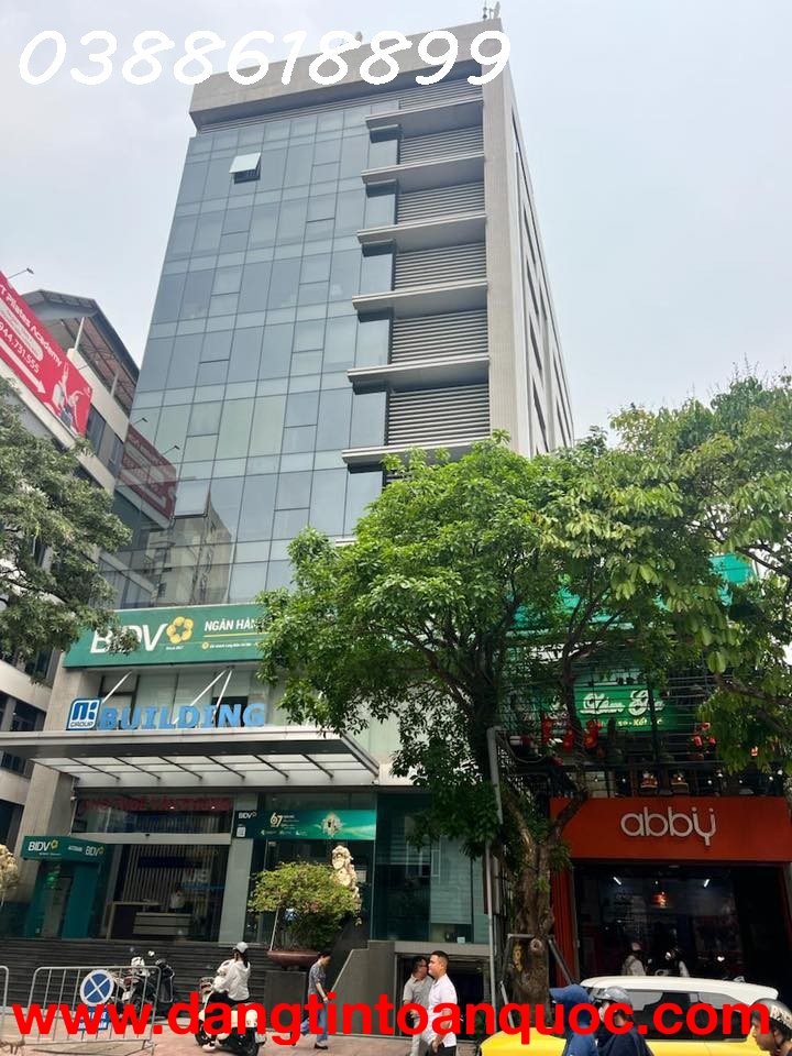 ???? GIẢM 15 TỶ BÁN NHANH TÒA VĂN PHÒNG MẶT PHỐ TRƯỜNG CHINH - TX - MT 12M - 9 TẦNG TM - VỊ TRÍ ĐẮT 
