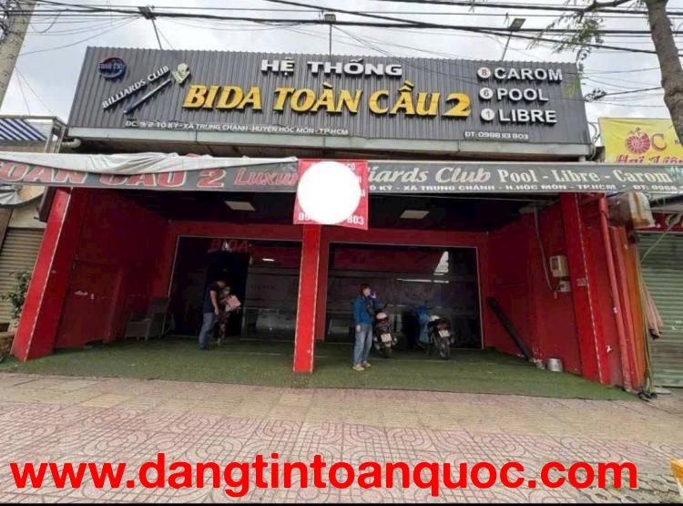 SIÊU HIẾM – NHÀ MẶT TIỀN ĐƯỜNG TÔ KÝ, HÓC MÔN – NGANG KHỦNG 9,7M