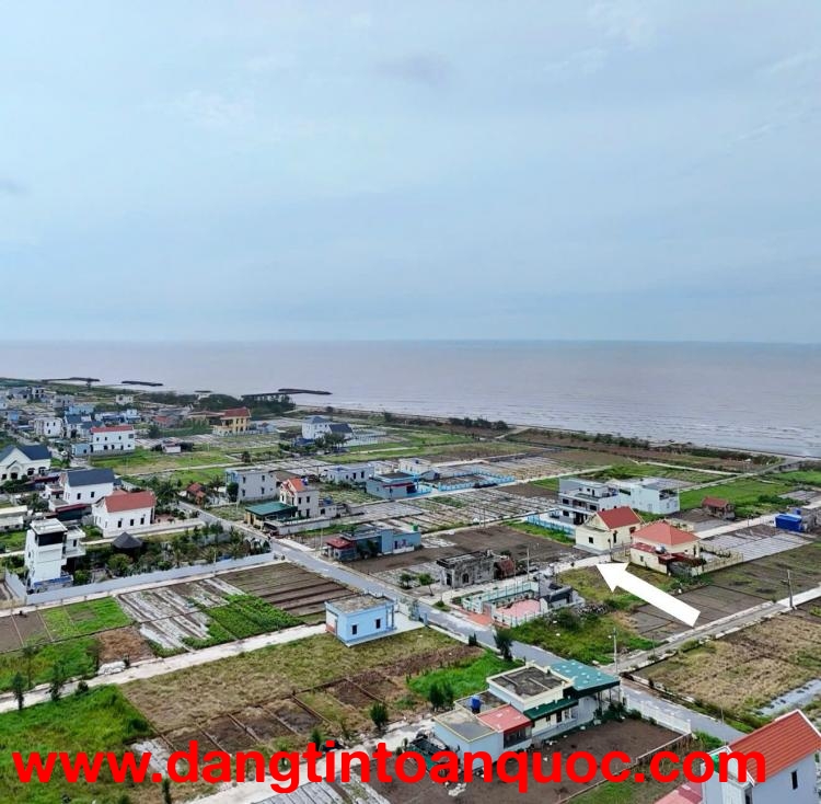 Mặt tiền 6m chỉ nhỉnh 1 tỷ bán đất quất lâm giao phong 85m2 vài bước chân ra bãi tắm