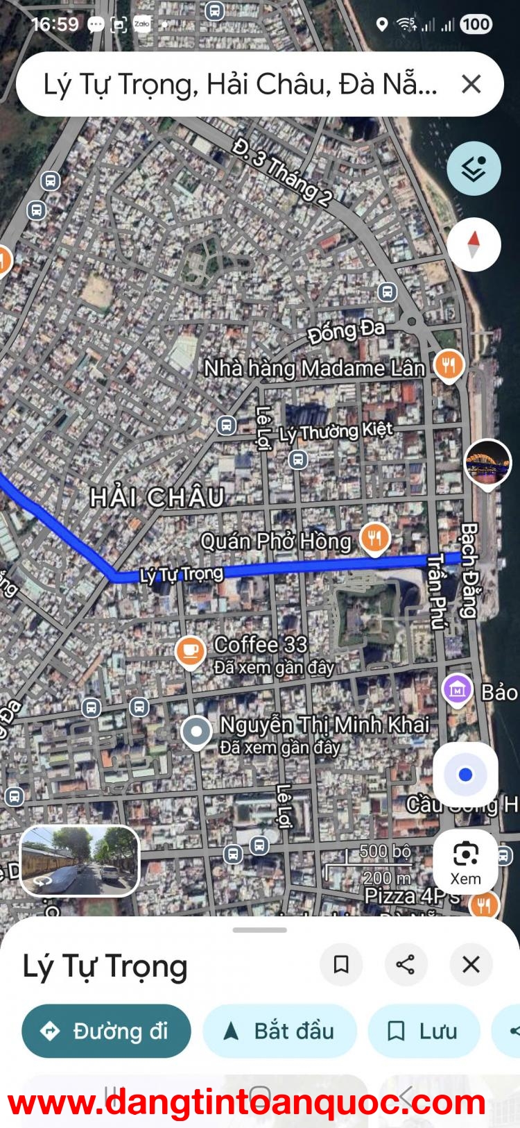 ????????Bán nhà 3 tầng MT đường LÝ TỰ TRỌNG - Vị trí vàng