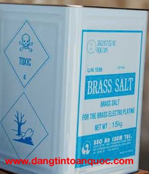 Muối brass (brass salt), phụ gia hóa chất xi mạ