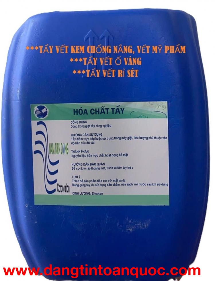 Tẩy điểm chuyên dụng xử lý đồ khách sạn