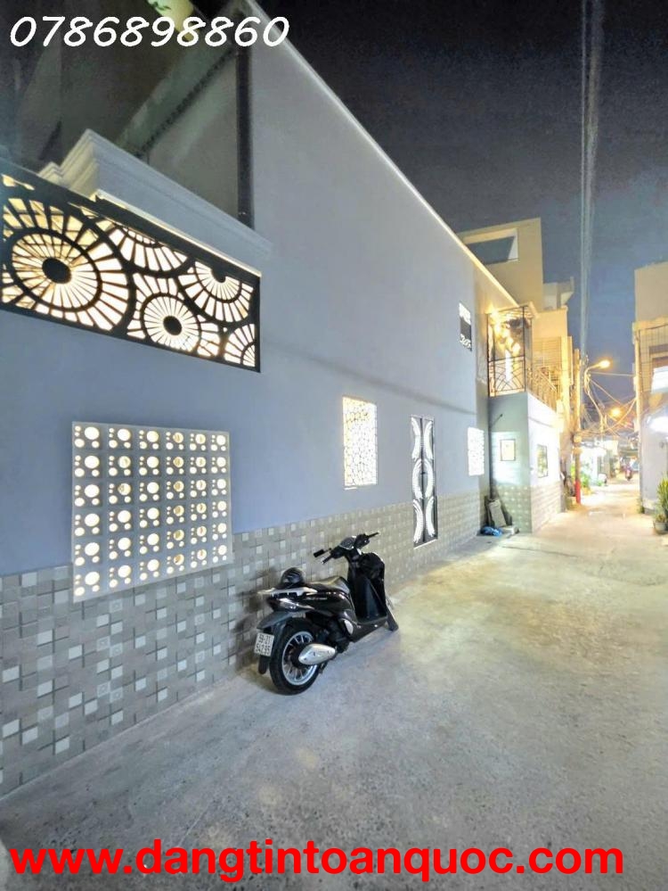 NHÀ ĐẸP HẺM THÔNG KINH DOANH – 62M² NỞ HẬU – CHỈ 5,97 TỶ  HUỲNH TẤN PHÁT, Q7