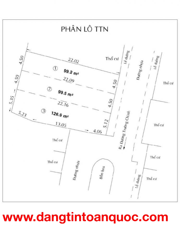 GIÁ RẺ NHẤT KHU VỰC! – 2 LÔ ĐẤT SAU MẶT TIỀN DƯƠNG THỊ GIANG, Q12