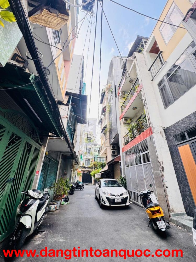 HIẾM - BÁN NHÀ 5 TẦNG MỚI MẶT TIỀN HXH ĐẬU CỬA Đ.NGUYỄN THIỆN THUẬT, QUẬN 3- CHỈ 11,9T- NGANG ĐẸP 4.