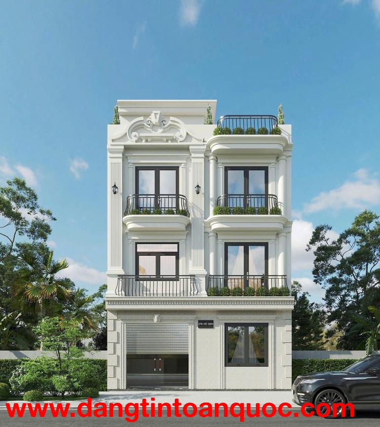 BÁN NHÀ 4 TẦNG KHU HỒ SEN – MT 7,5M – NHÀ MỚI – Ô TÔ SÁT NHÀ – GIÁ 5,45 TỶ