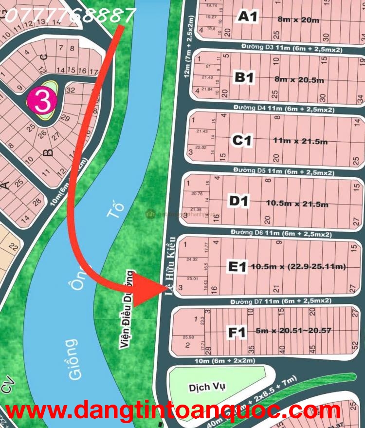 Siêu phẩm lô đất góc 2MT đối diện sông công viên, Thạnh Mỹ Lợi Quận 2