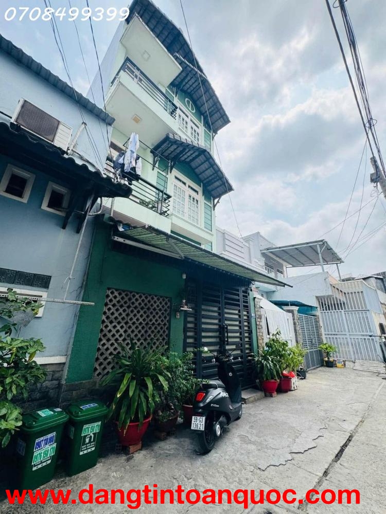 HẺM ÔTÔ 7 CHỖ – 3 TẦNG HOÀN CÔNG – NGAY NGÃ TƯ AN SƯƠNG – GẦN METRO – CHỈ 6.2 TỶ