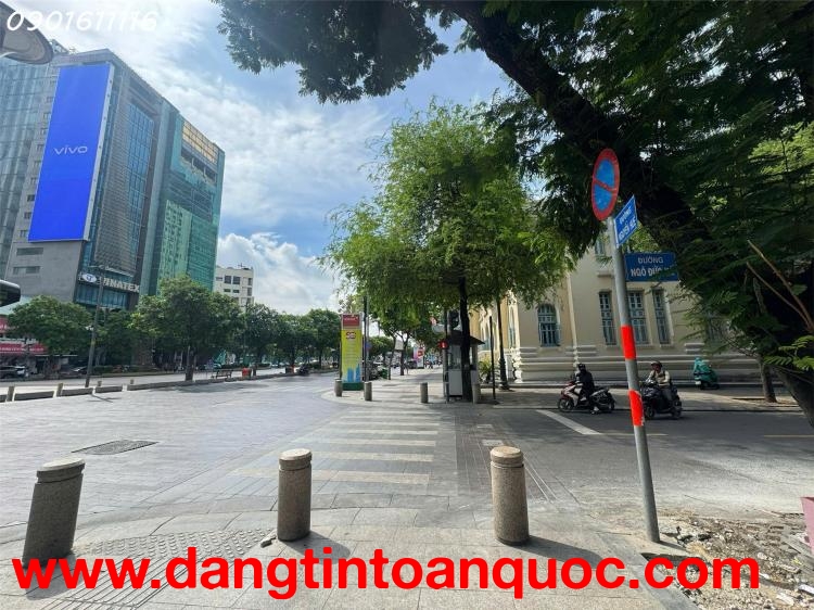 DUY NHẤT CC PHỐ ĐI BỘ ĐƯỜNG HOA NGUYỄN HUỆ CHÀO BÁN - DÒNG TIỀN CHO THUÊ LÊN ĐẾN 120 TRIỆU/THÁNG - *